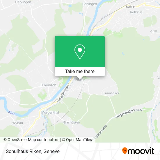 Schulhaus Riken map