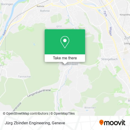 Jürg Zbinden Engineering map