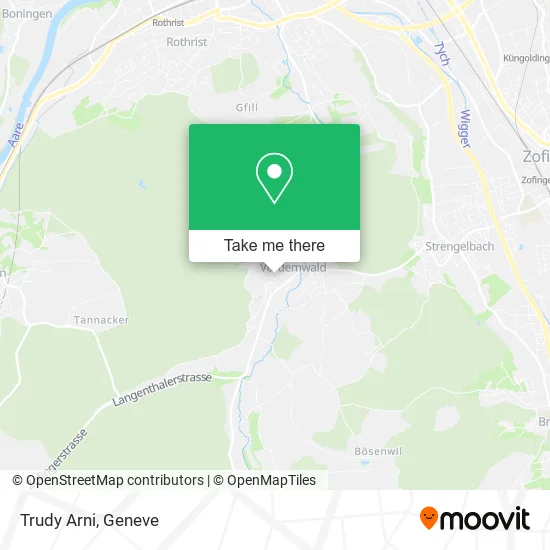 Trudy Arni map
