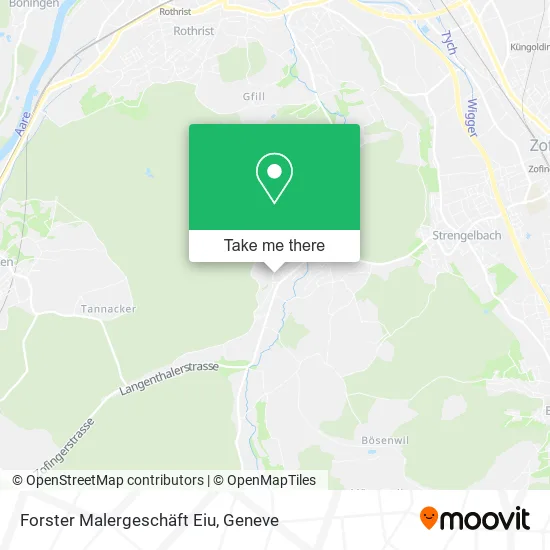 Forster Malergeschäft Eiu map