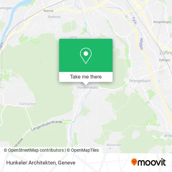 Hunkeler Architekten map