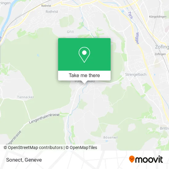Sonect map