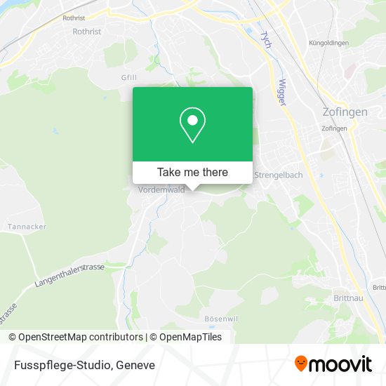 Fusspflege-Studio map