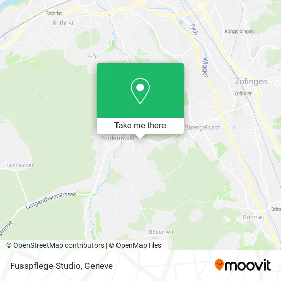Fusspflege-Studio map