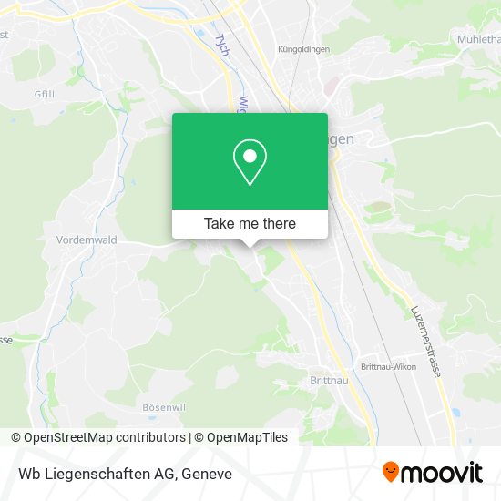 Wb Liegenschaften AG map