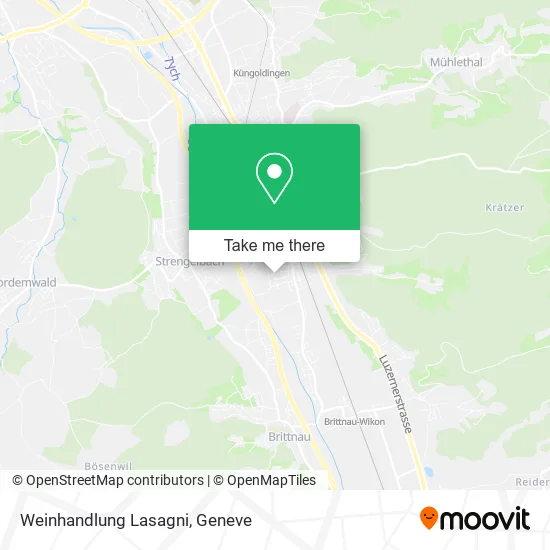Weinhandlung Lasagni map