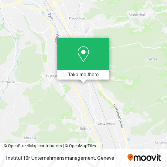 Institut für Unternehmensmanagement map