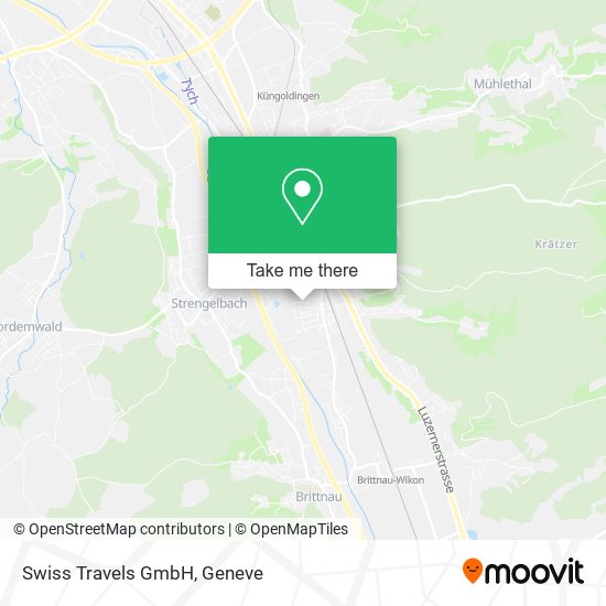 Swiss Travels GmbH map