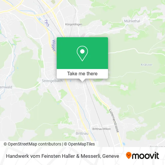 Handwerk vom Feinsten Haller & Messerli map