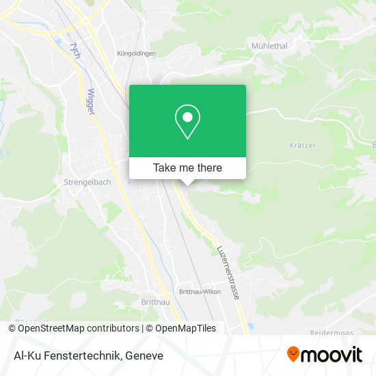 Al-Ku Fenstertechnik map