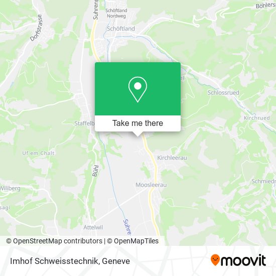 Imhof Schweisstechnik map