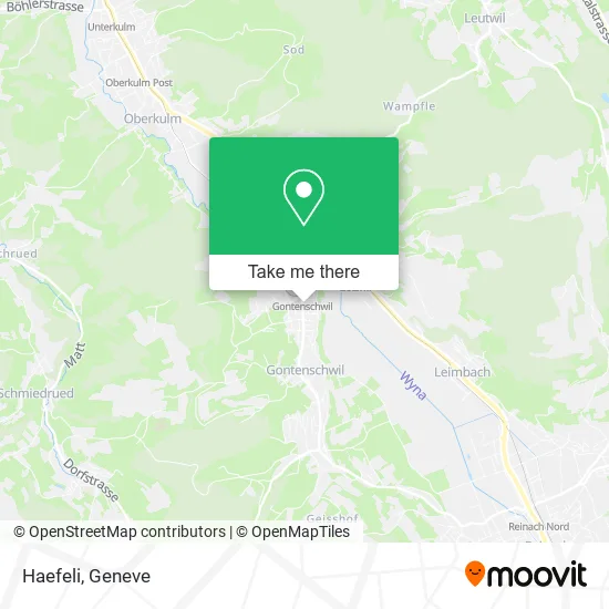 Haefeli map