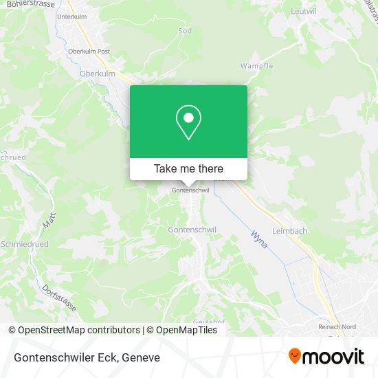 Gontenschwiler Eck map