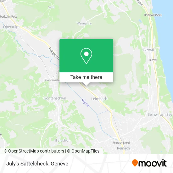 July's Sattelcheck map