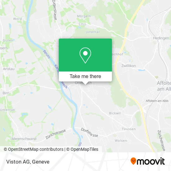 Viston AG map