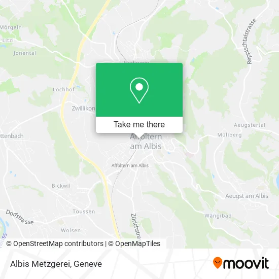 Albis Metzgerei map