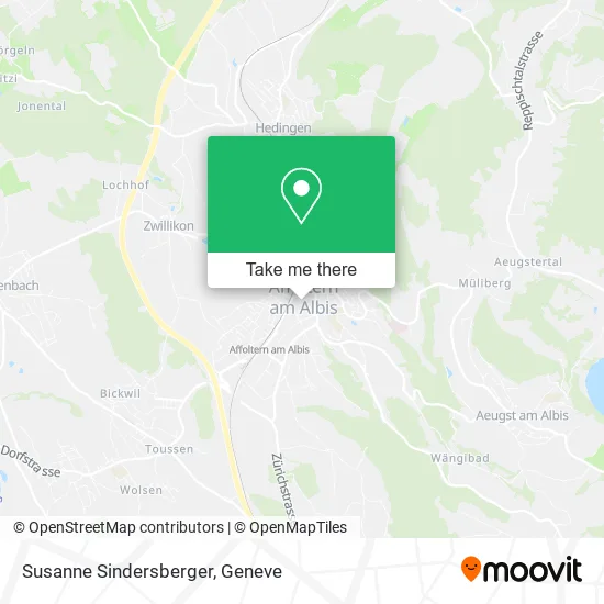 Susanne Sindersberger map