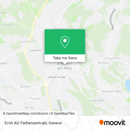 Ernit AG Farbenzentrale map