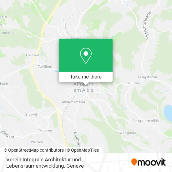 Verein Integrale Architektur und Lebensraumentwicklung map