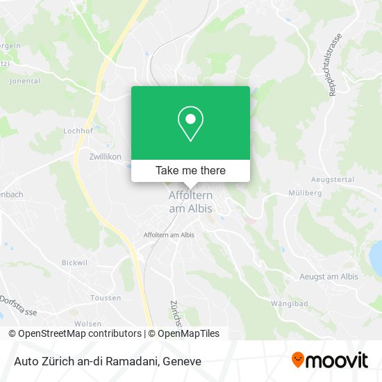 Auto Zürich an-di Ramadani map