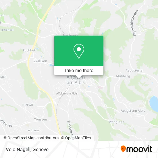 Velo Nägeli map