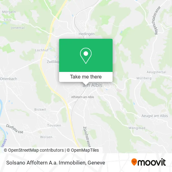 Solsano Affoltern A.a. Immobilien map