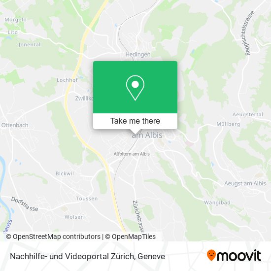 Nachhilfe- und Videoportal Zürich map