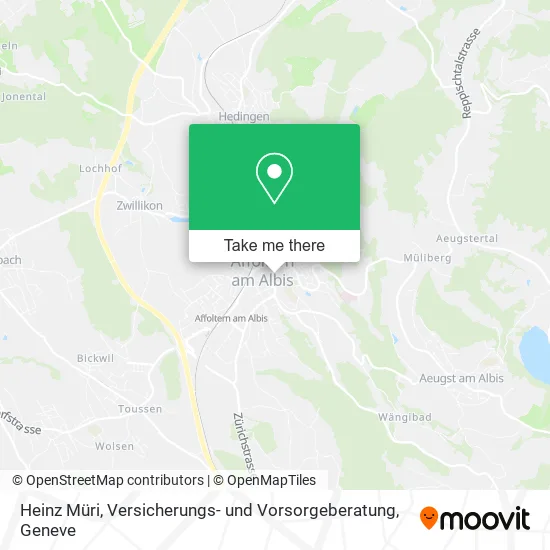 Heinz Müri, Versicherungs- und Vorsorgeberatung map