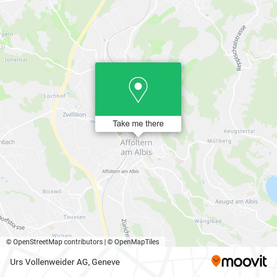 Urs Vollenweider AG map