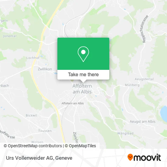 Urs Vollenweider AG map