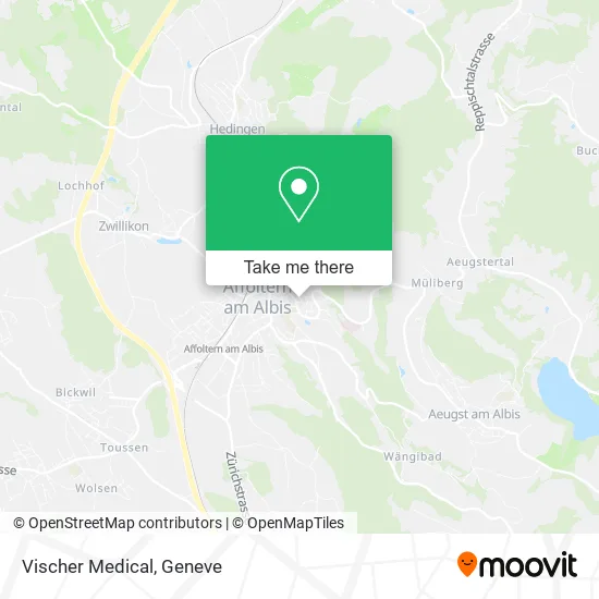 Vischer Medical map