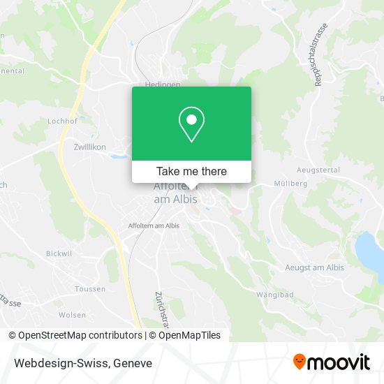 Webdesign-Swiss map