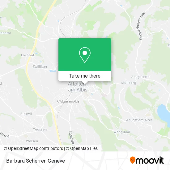 Barbara Scherrer map