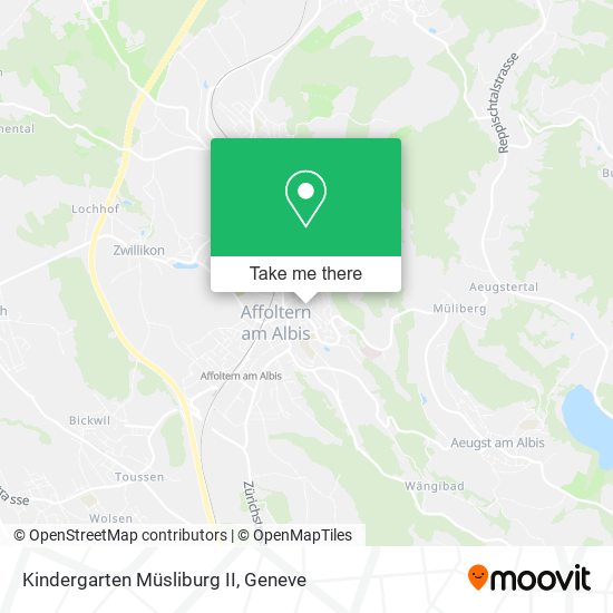Kindergarten Müsliburg II map