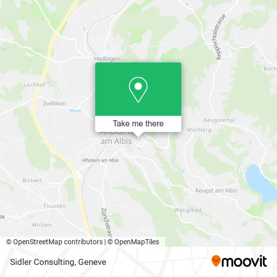 Sidler Consulting map