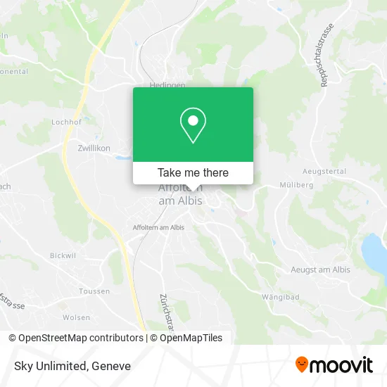 Sky Unlimited map
