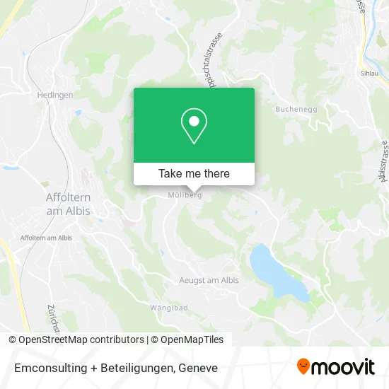 Emconsulting + Beteiligungen map