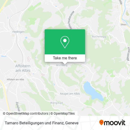 Tamaro Beteiligungen und Finanz map