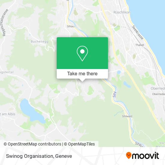 Swinog Organisation map