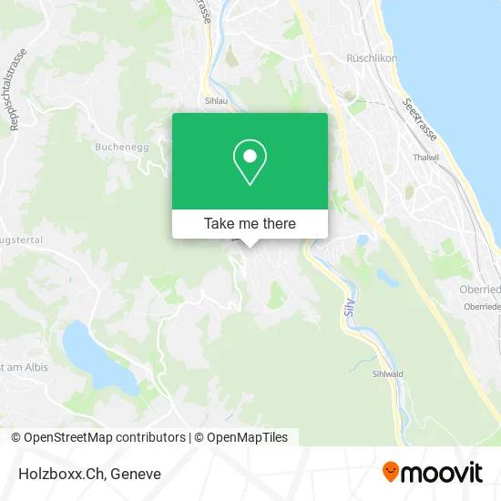 Holzboxx.Ch map