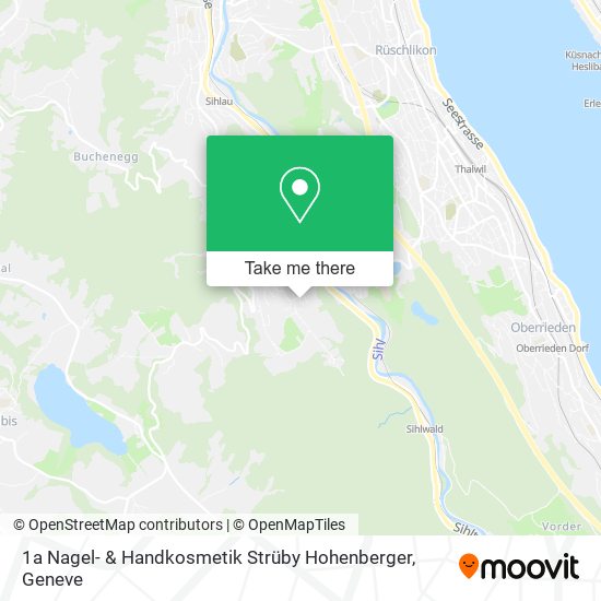 1a Nagel- & Handkosmetik Strüby Hohenberger map
