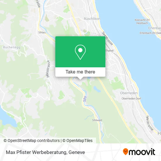 Max Pfister Werbeberatung map