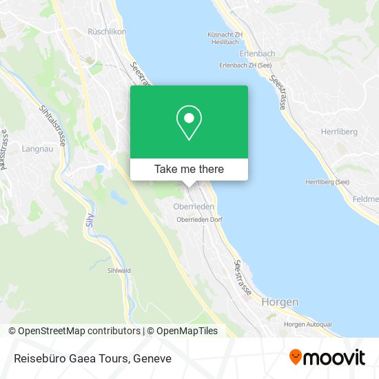 Reisebüro Gaea Tours map