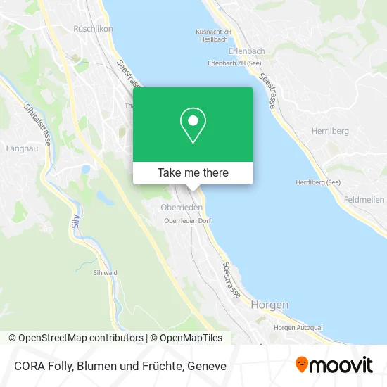 CORA Folly, Blumen und Früchte map