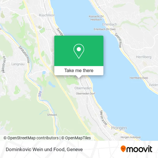 Dominkovic Wein und Food map