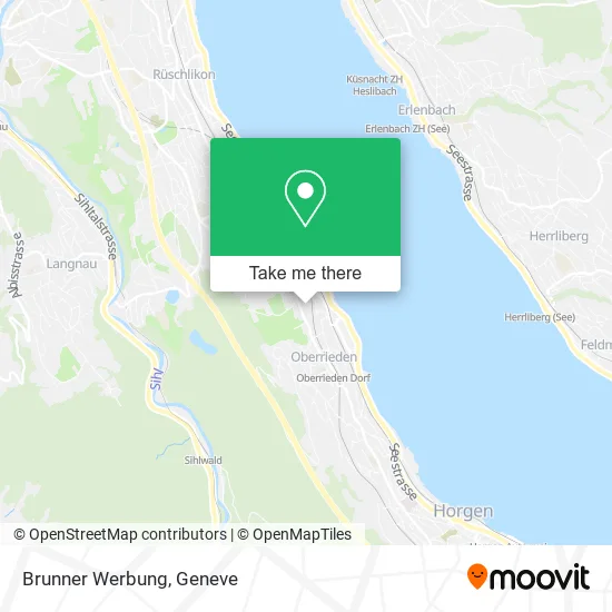 Brunner Werbung map