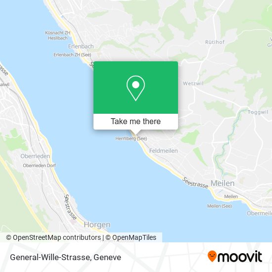 General-Wille-Strasse map