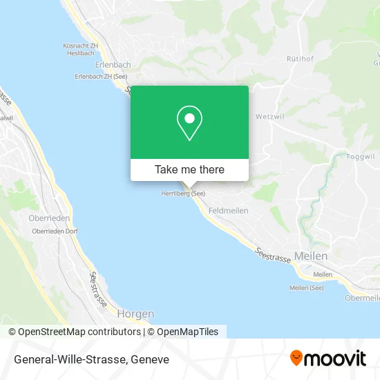 General-Wille-Strasse map