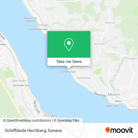 Schifflände Herrliberg map