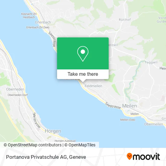 Portanova Privatschule AG map